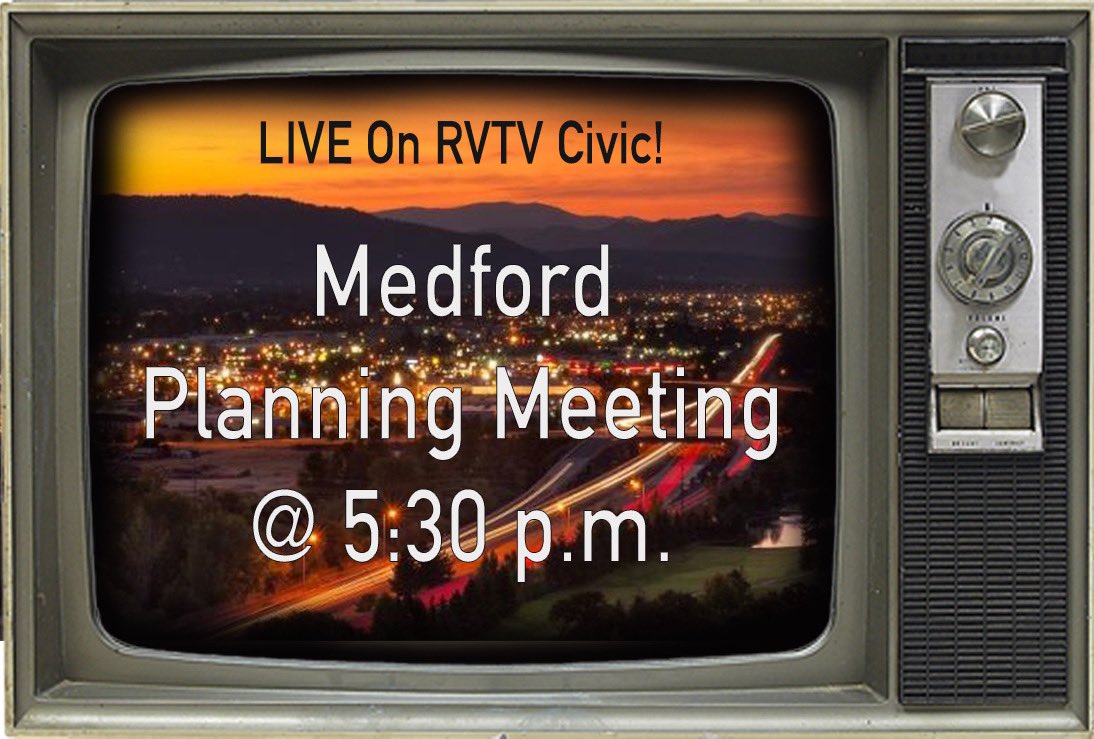 Tonight at 5:30pm, the Medford City Council Planning Meeting will be LIVE on RVTV Civic! 🎥 Be sure to tune in! 📺 

Click the link below to watch! ⬇️ 
videoplayer.telvue.com/player/w9sPsSE…