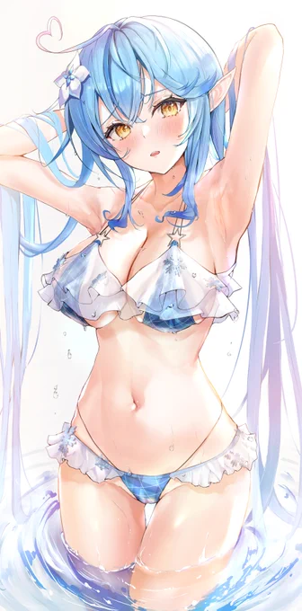 「ラミィ水ください?は?やらんが??」
#LamyArt 