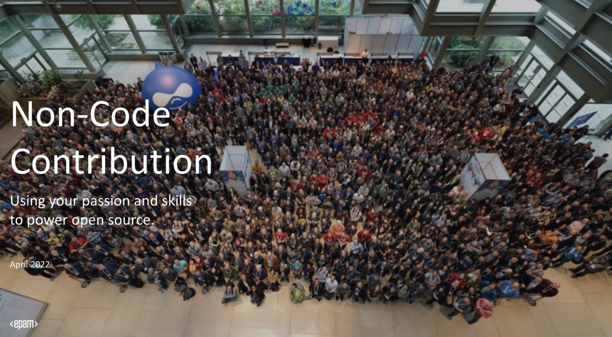 johnpicozzi's tweet photo. For anyone interested here are the slides and resources from my @drupalcon talk yesterday on Non-Code Contribution. https://t.co/PfnXaTA9J0 #OpenSource #drupal #DrupalConPortland https://t.co/9fM0MniU8g