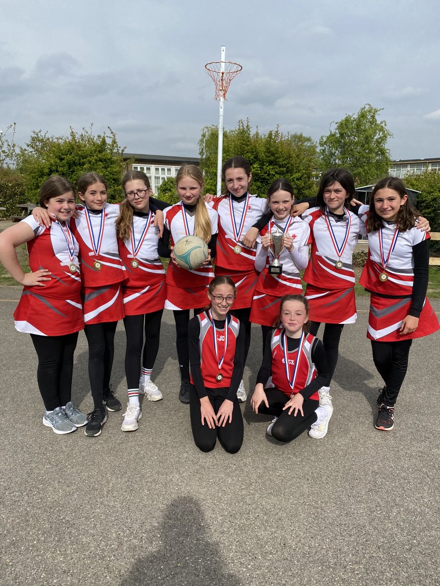 MrsW84436503's tweet photo. Had a fantastic afternoon with these ⁦@stjohnssch⁩ girls today at the end of season Rally. Both ‘A’&amp;’B’ teams finished 2nd overall, and we picked up medals and a trophy for finishing runners up in the league! 🏆🎉 https://t.co/DHcMYp0zR5