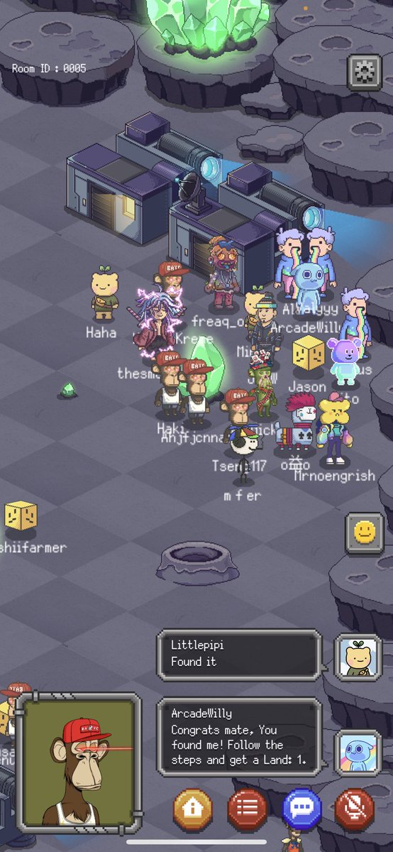 nick00436763's tweet photo. Found you Willy! Super cool demo, looking forward to when the final version drops! #arcadefindwilly @arcadedotinc      Discord: 那我也要睡啦#5155 @BoredApeYC  
Ahjfjcnna https://t.co/3lZS6Dtjsf