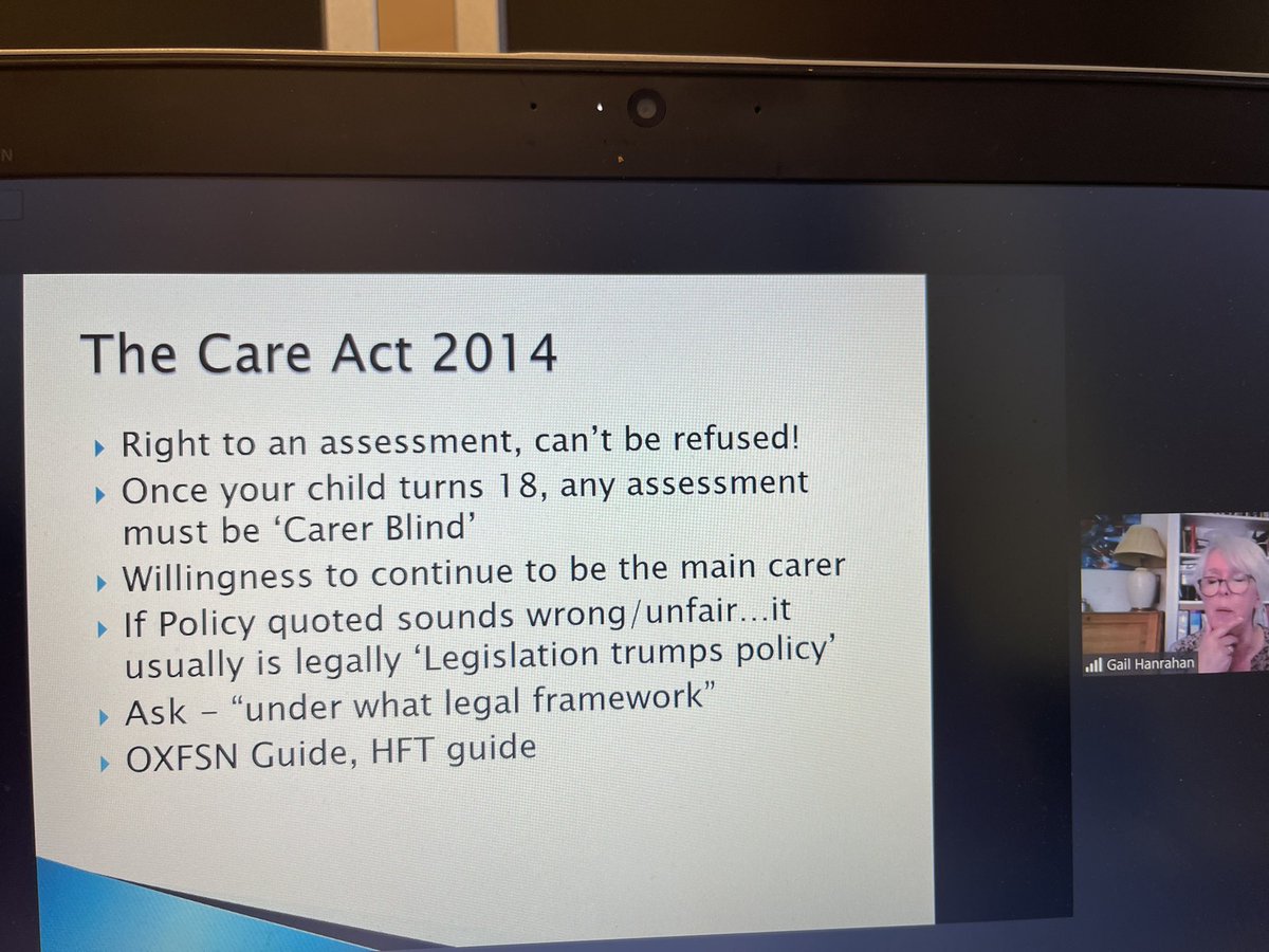 MacFamilies's tweet photo. Law trumps policy/under what legel framework? Ask the questions if it doesn’t feel right advice from @GailHanrahan @OxFSN #rights #capicity 💜@meetmacintyre https://t.co/RnO0O48raE