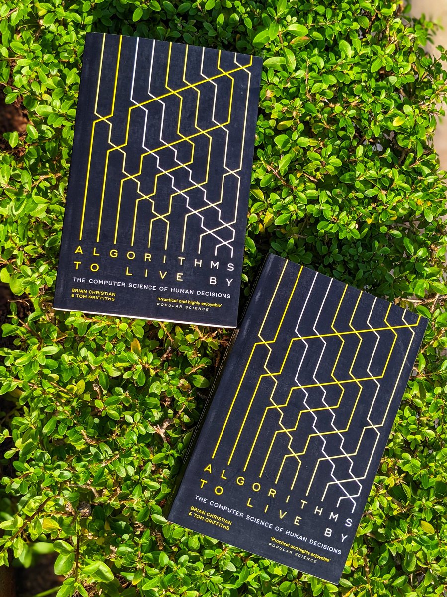 Rovingheights's tweet photo. #AlgorithmsToLiveBy is a fascinating exploration of how computer algorithms can be applied to our everyday lives, helping to solve common decision-making problems and illuminate the workings of the human mind.

@brianchristian

NGN 5000 https://t.co/hkZtAs5G9A