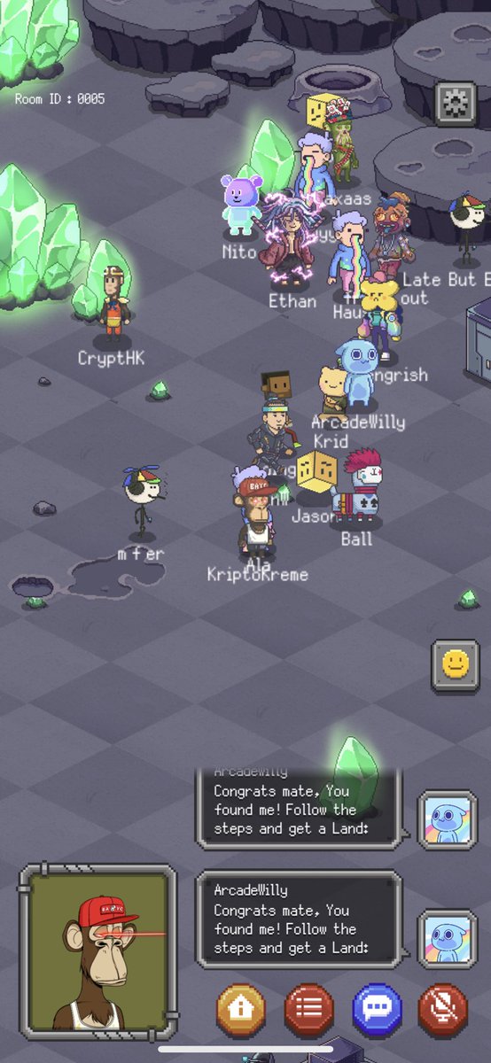 KremeKripto's tweet photo. Found you! #ArcadeFindWilly @Crypto_Skulls @LeonidasNFT let’s get us some avatars for @arcadedotinc 

:D4YjE #2152 https://t.co/0UtDkVHIeS