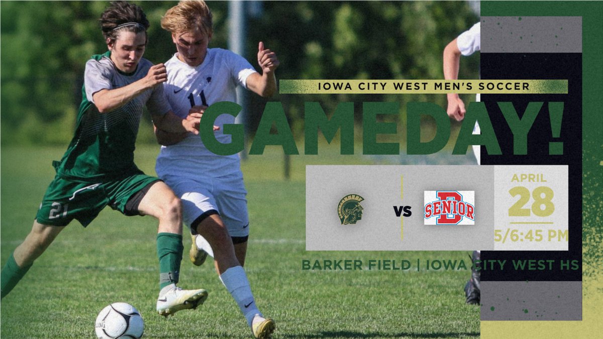 GAMEDAY!
<a href="/BoysWhs/">WHS Boys Soccer</a> welcomes <a href="/DBQSeniorRams/">DBQ Senior Activities and Athletics</a> to Barker Field!
5pm JV1, 6:45pm Varsity