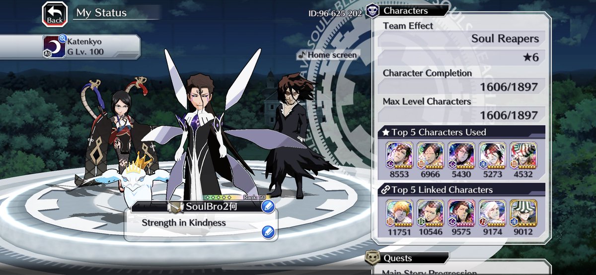 Miles0Million's tweet photo. I'm SoulBro2何 on BBS 
#Aizen is my main  #connectwithbravesouls https://t.co/x9Np0CbEU6