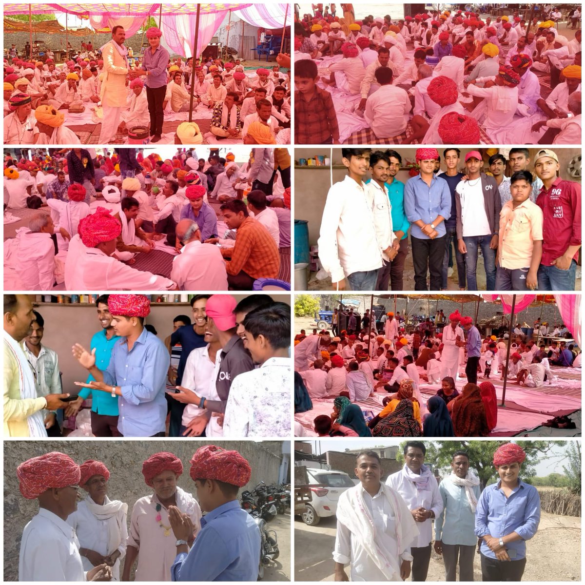 BharatMalpura's tweet photo. #मालपुरा
निरंतरता के क्रम में अपनो के बीच...
आज निमेड़ा में पूर्व ब्लॉक अध्यक्ष टोडारायसिंह एडवोकेट श्री रामगोपाल जी धाकड़ के सामाजिक कार्यक्रम में पहुँचकर शुभकामनाएँ प्रेषित की !!
@SachinPilot @srinivasiyc https://t.co/1IVLJSSUls