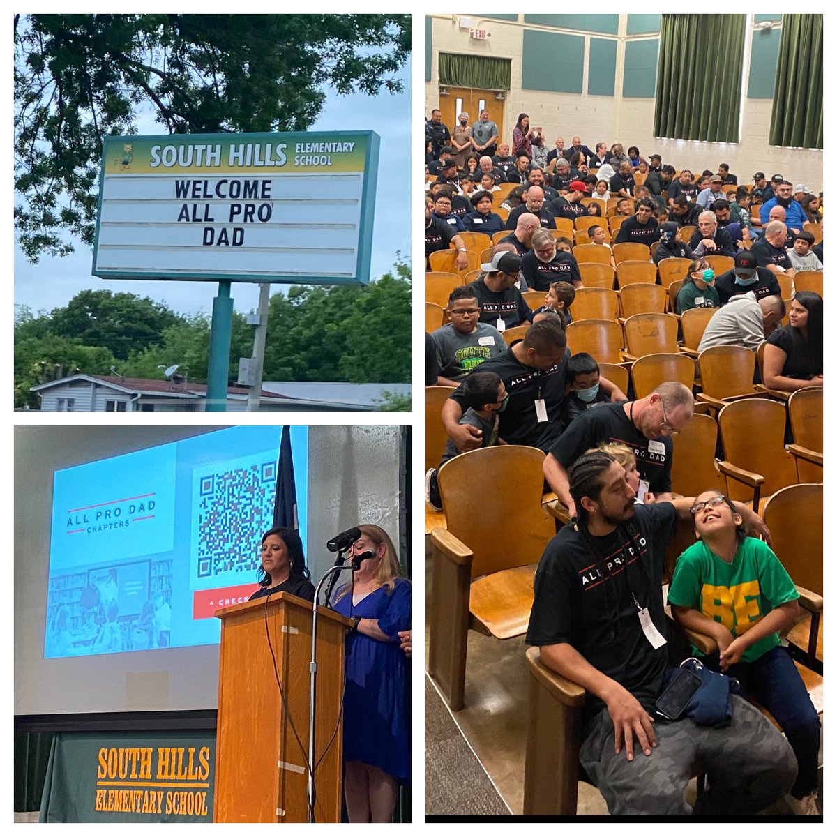 TonyDungy's tweet photo. I’m in Ft Worth TX today and had the pleasure of attending an @AllProDad meeting at South Hills Elementary School. Thanks to all the dads and other men who came out today to support your children. You’re making a difference in the lives of your kids and in their schools! https://t.co/IVf4nBXYKa