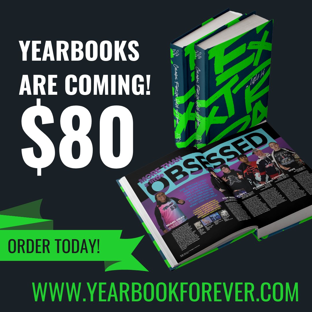 ForgeYearbook's tweet photo. We're OBSESSED. So many great stories! So many wild moments! All in the book about you for you. Get your copy today. #championville https://t.co/24rurTugvg
