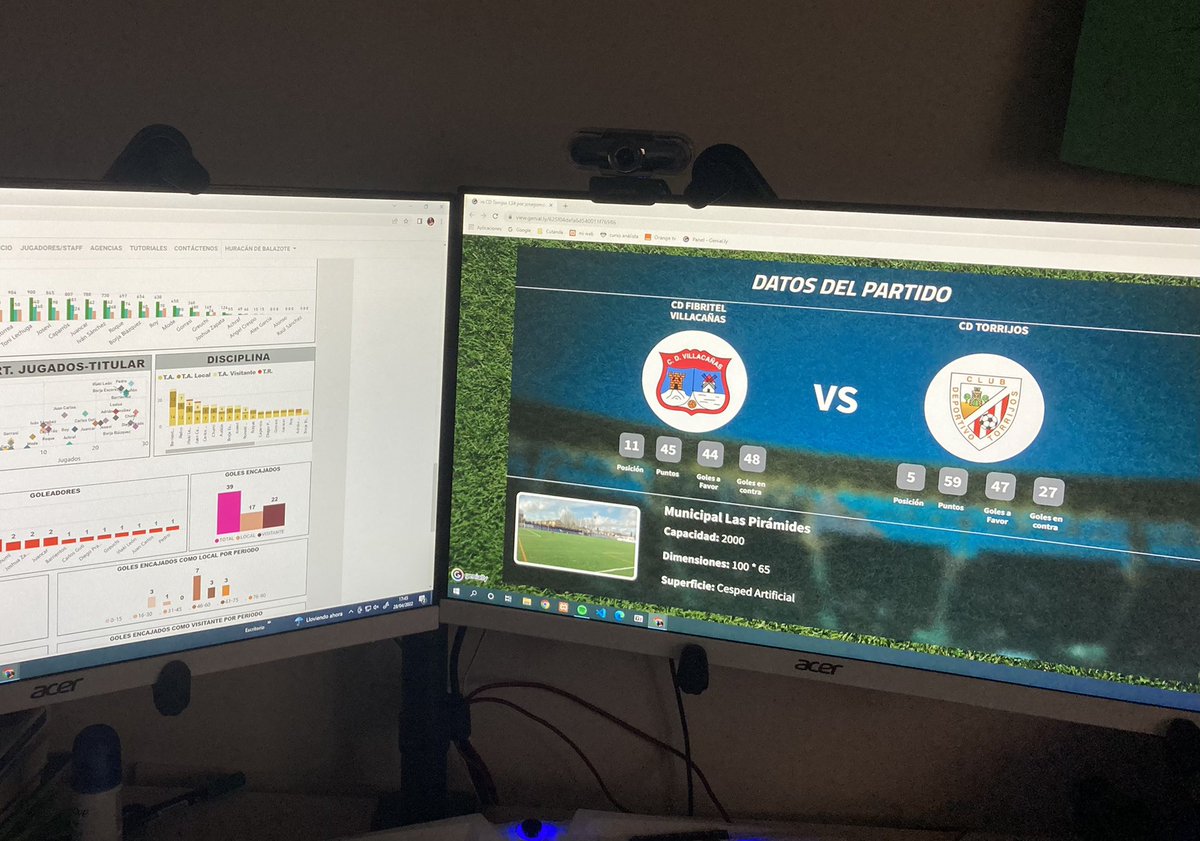 Último 🧐 de la temporada‼️

Gracias <a href="/pedroburelas/">Pedro Velasco</a> por la oportunidad de trabajar con vosotros.

Ojalá que el <a href="/cd_villacanas/">CD FIBRITEL VILLACAÑAS</a> y su <a href="/FPanocha/">FRENTE PANOCHA</a> estén el año que viene donde merecen, que es en 3a RFEF.

Toca pensar ya en la 22/23, ojalá traiga nuevas oportunidades que aprovechar 💪