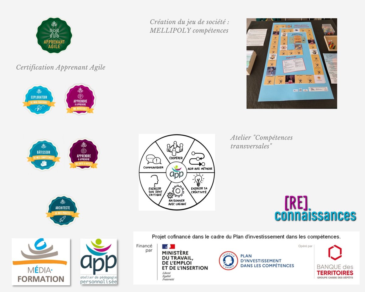 Dans le cadre de notre label APP, et comme chaque année, notre Comité Territorial de Développement et de Coopération
Avec la participation de #AdequationDéveloppement #CarifOref #département76 #EducationetFormation #polemploi #promaction  #RégionNormandie #ReseauGRAIN #réseauAPP