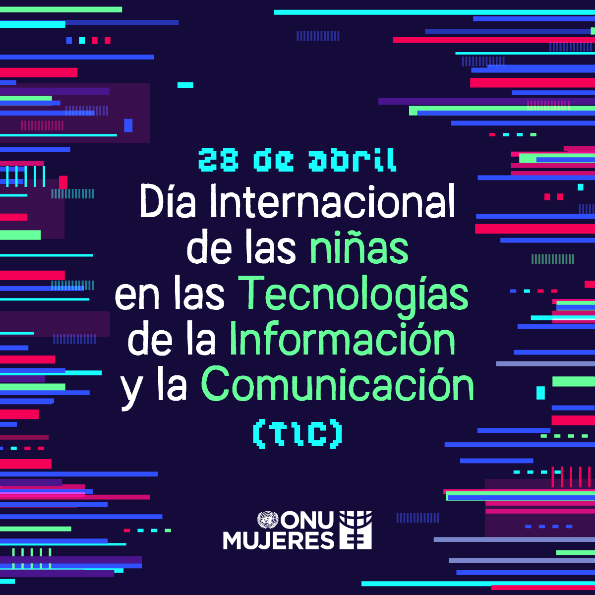 Hoy Día Internacional de las Niñas en las Tecnologías de la Información y la Comunicación (TIC) es un recordatorio para que hagamos de estas áreas, espacios que impulsen la construcción de sociedades más inclusivas y sostenibles. ​ #NiñasEnTic