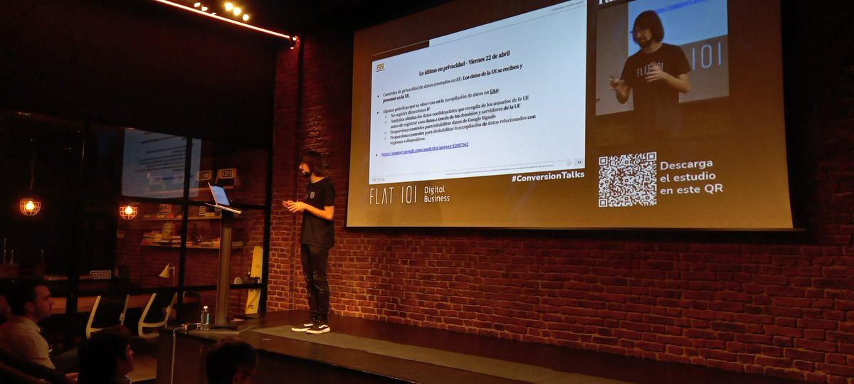 Eugenio Alamillos nos cuenta lo último en materia de privacidad de datos centrados en la EU. 
#conversionTalks #Analíticaweb #cookies