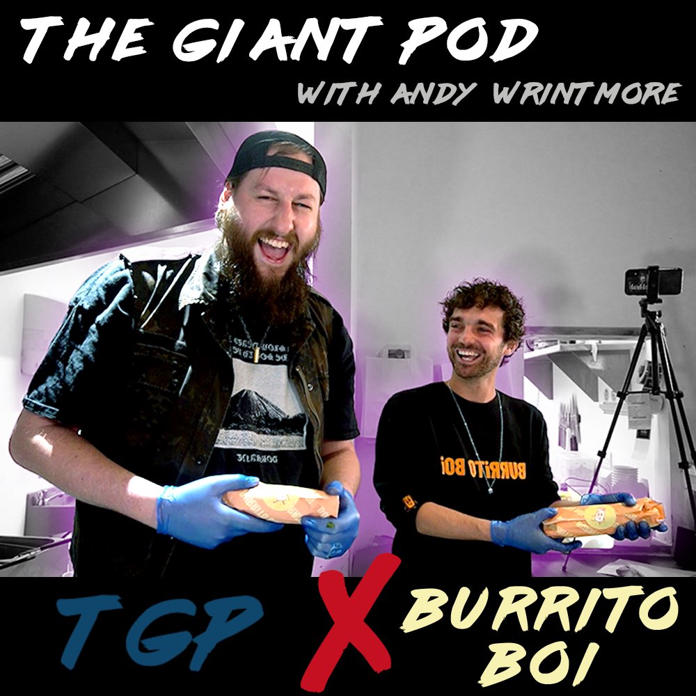 Follow the link in my bio to watch/listen to the new <a href="/TheGiantPod/">The Giant Pod with Andy Wrintmore</a> special at #burritoboi HQ in #frome!