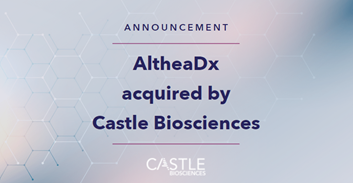 IDgenetix's tweet photo. Our fight against mental illness is now even stronger! AltheaDx is joining forces with Castle Biosciences, Inc. (Nasdaq: CSTL), a leader in transforming disease management through innovative tests that guide patient care.  
@CastleBio #Idgenetix  #PGx #PrecisionMedicine https://t.co/ER9hxbKhaX