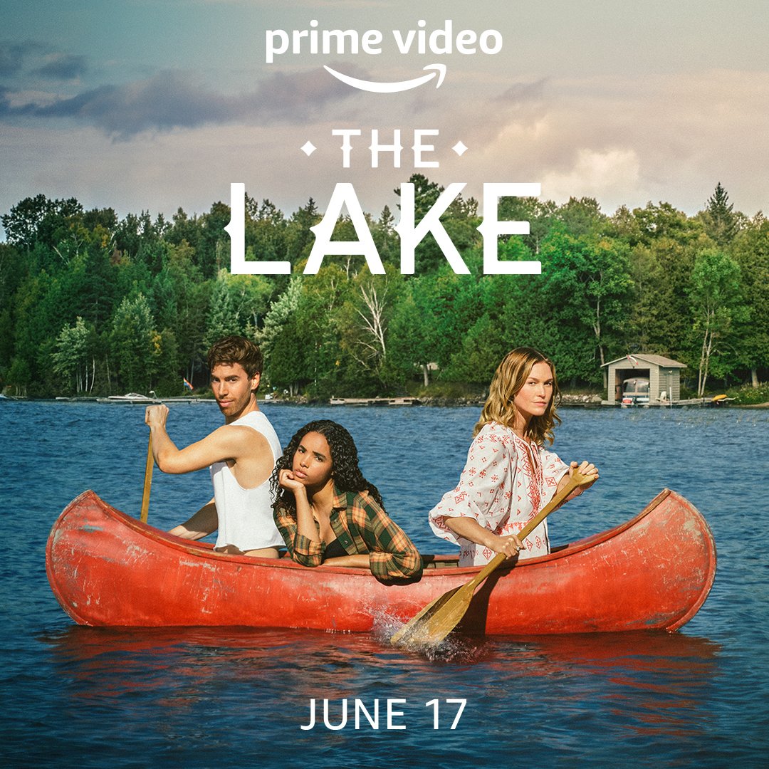 Get ready for an unforgettable summer getaway ☀️ 
@JordanGavaris, Julia Stiles and Madison Shamoun star in the new comedy series #TheLakeOnPrimeVideo, premiering June 17!