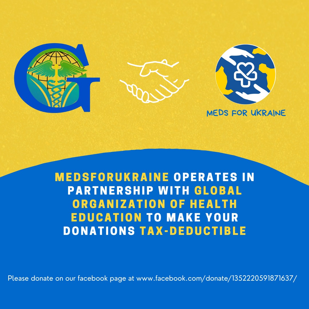 Meds For Ukraine tweet media