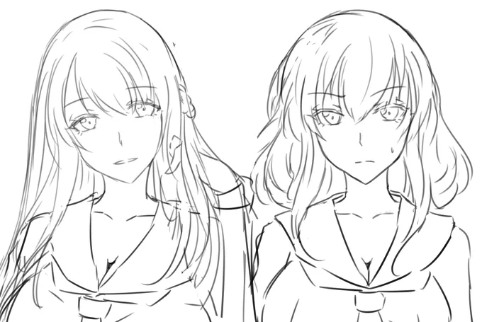 常にお絵かき分からんと思いながらお絵かきしてるのほんと訳分からん

と言いつつ次の餌食は扶桑姉妹 