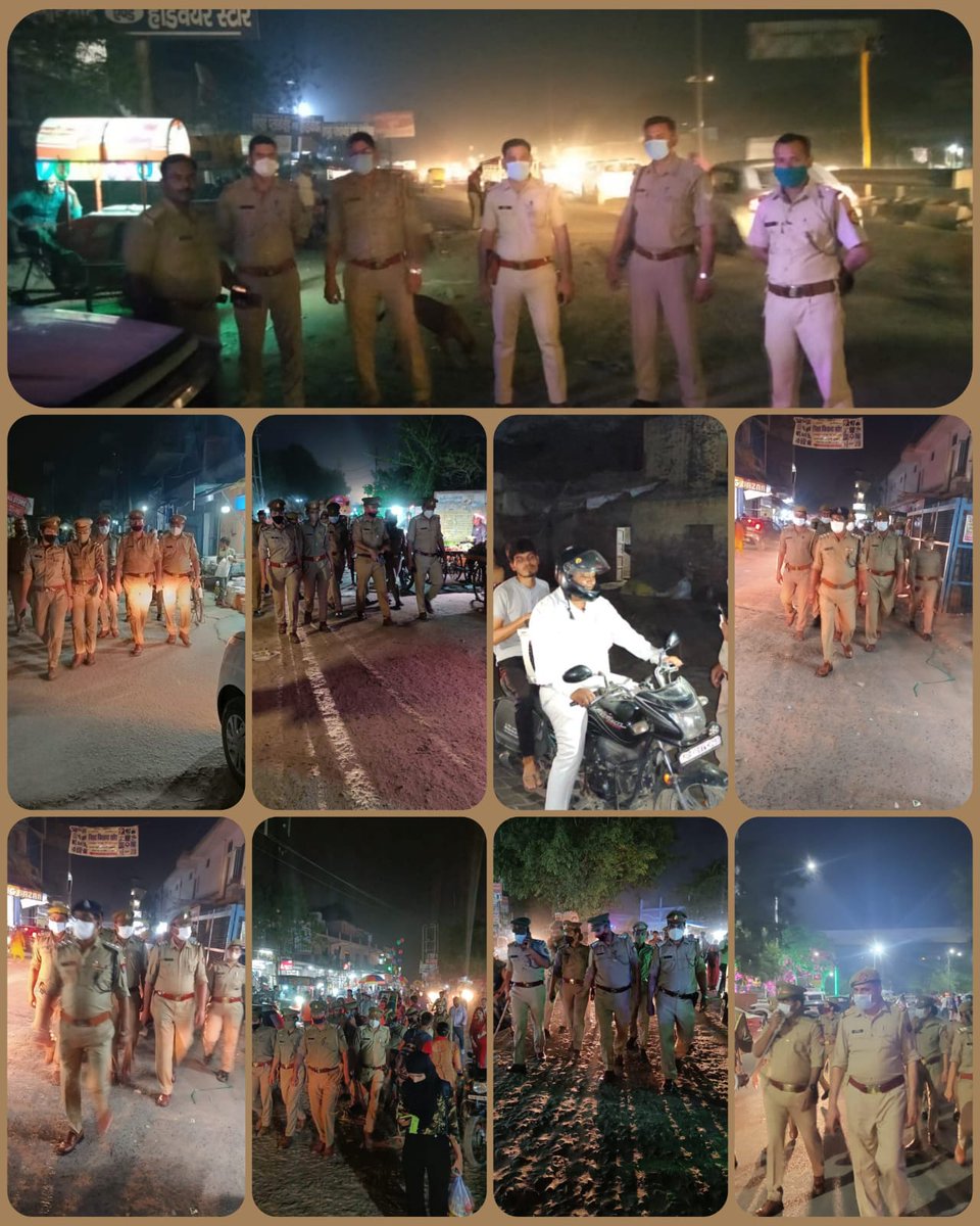 noidapolice's tweet photo. पुलिस कमिश्नरेट गौतमबुद्धनगर के सभी थाना क्षेत्रों में पुलिस बल द्वारा अपने-अपने क्षेत्रों में #पेट्रोलिंग कर चेकिंग की जा रही है तथा नागरिकों को कोविड प्रोटोकॉल का अनुपालन के लिए जागरूक किया जा रहा है। https://t.co/w7cNPNiCiX