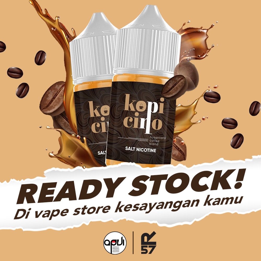 APVIofficial's tweet photo. READY STOCK!
KOPICINO SALT NICOTINE
Nusantara Coffee Blend 30ML Nic 30mg
@apvi.official
@rhezapahlawan57
@hero57_eliquid
Dapatkan segera ditoko vape kesayangan kalian!
#apviofficial #apvi #kopicino #kopicinoliquid #liquid
#liquidkopicino #hero57 #vapeindonesia #liquidenak https://t.co/13b2ybtfyy