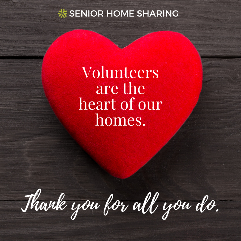 senhomesharing's tweet photo. Wouldn't want to let this month go by without thanking our incredible volunteers for all their support! We are blessed and we know it! https://t.co/Kzll8sZDkZ
