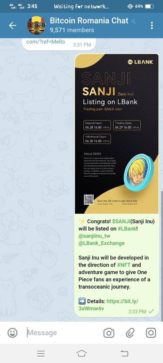 sanjiinu_tw's tweet photo. ❤️‍🔥 Don't worry about charts.  our plan is building the community first then the Huobi list is a huge success ✅

✅https://t.co/bhQ04p8qLe
✅https://t.co/COQclkgyGA
✅https://t.co/OqnMA6cs6d
✅https://t.co/vWn7ZXa89l
✅https://t.co/bXMpwMfw9c

#binance #cex #SANJIINU #CZ #obama https://t.co/5dAHhb5io4