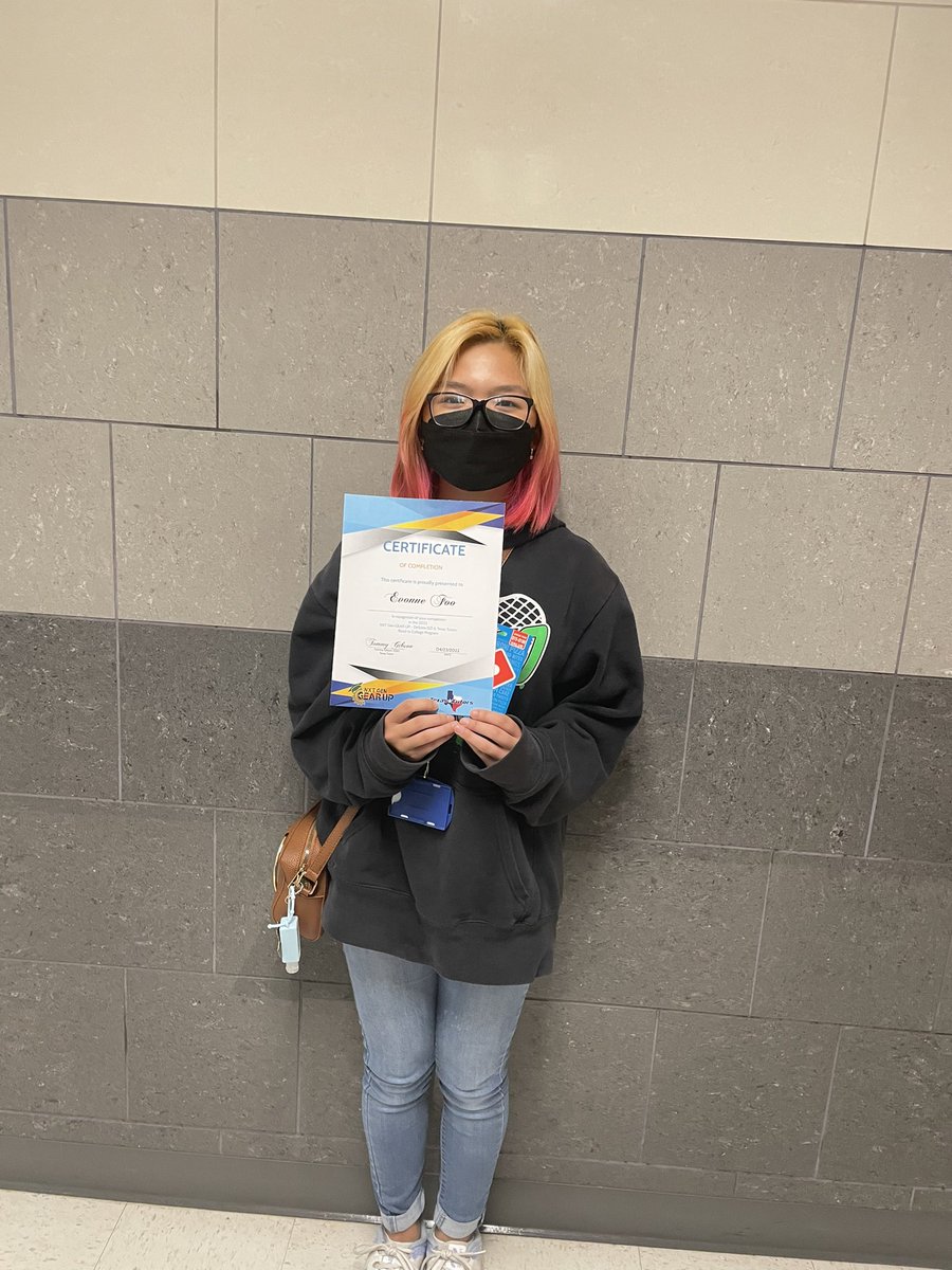 Thank you Texas Tutors for following up with our Road to College scholars and giving them their Domino’s pizza gift cards from last Saturday. @desotoisdengage <a href="/NXTGenGEARUP/">NXTGen GEAR UP DeSoto</a> #desotoisdleadandlearn