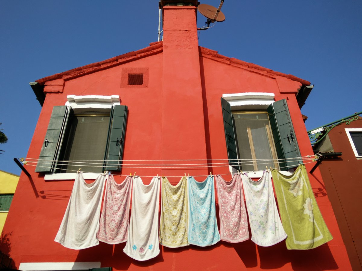 A few frames from Burano, a small island in the Venice lagoon and what must be the world’s most colorful town. Legend has it that the fishermen painted their homes in vivid colors to make them easier to spot in the often foggy weather of Venice. #buranoisland #venicelagoon