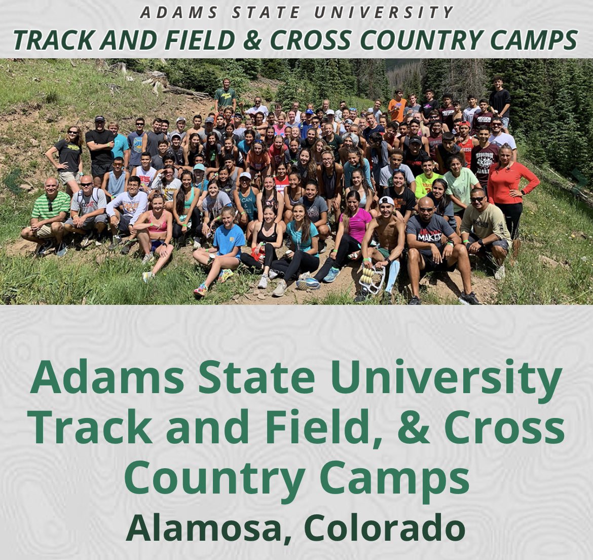 Join us this summer for our high altitude distance camp! 🏃🏻‍♀️🏃🏻 July 31st - August 5th Ages: Junior High - High School Registration Link in bio!