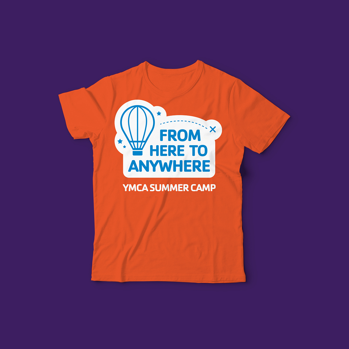 ParadigmMemphis's tweet image. For this summer camp brand for the YMCA, we needed to create a lot of variations of the logo so it could flex in very different places: billboards, t-shirts, social graphics, digital ads of all shapes and sizes, etc. See some examples of how we adjusted it to fit each space.