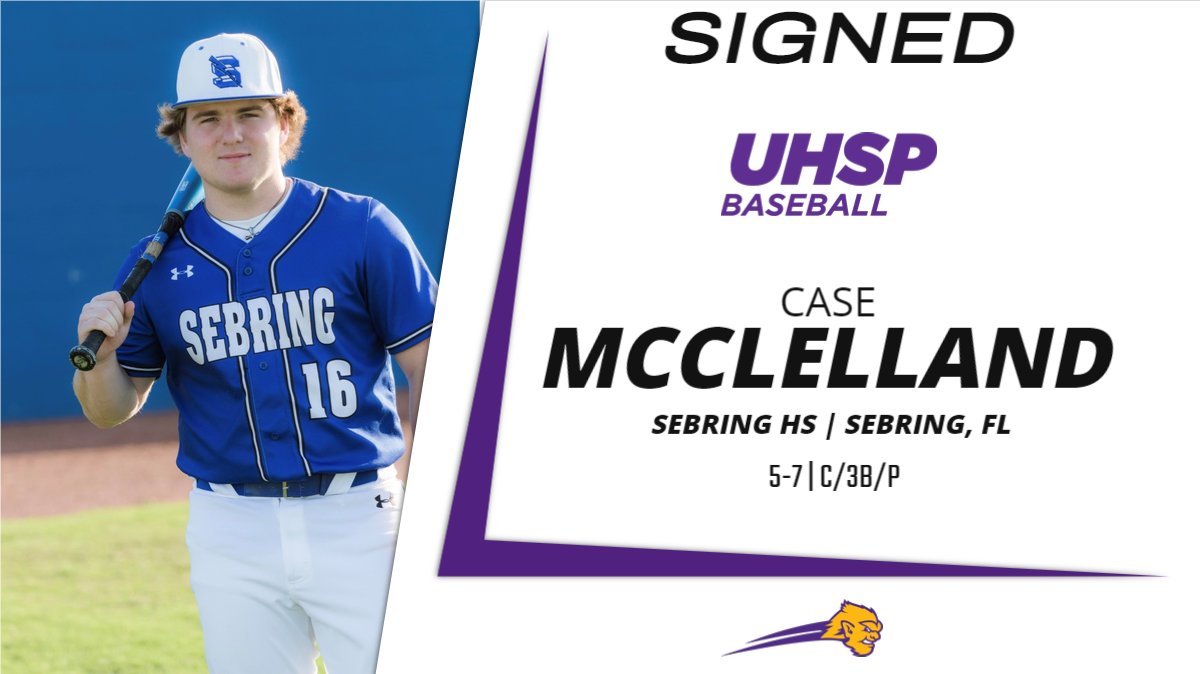 UHSPEutectics's tweet photo. UHSP Baseball has signed Case McClelland of Sebring, Fla., for 2022-23!
https://t.co/1PkbvzFlVn
#EutsBaseball #UHSPAthletics #WelcomeToUHSP @Cmcclelland42 @UHSPBaseball https://t.co/ALeoQjnkdl
