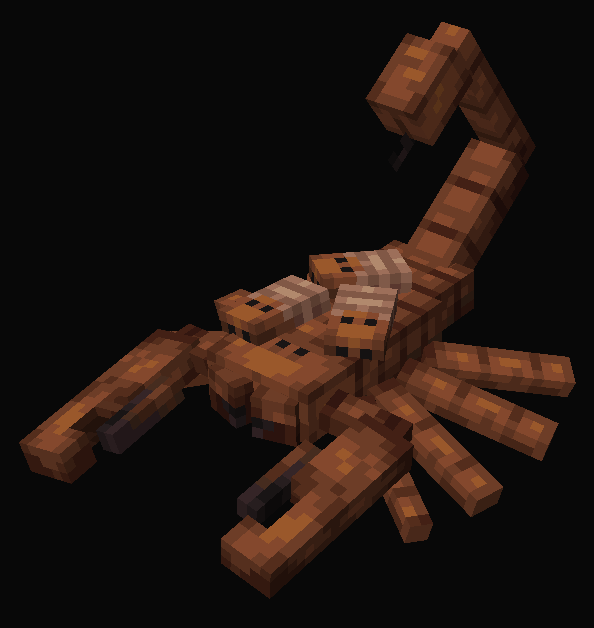 Hobojoe4427's tweet photo. Scorpions! Based on the old Mo' Creatures lads, these skittering bastards can be raised from birth to be faithful mounts and companions! However, acquiring the children is a bit morally questionable... https://t.co/kuw6DYOcK5
