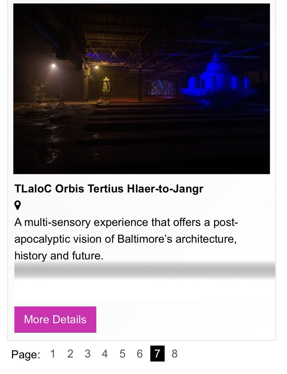 I’m incredibly excited to be part of the #marylandfilmfestival2022 
#marylandfilmfestival with my short film: “ORBIS TERTIUS HLAER TO JANGR”

The Maryland Film Festival will be returning to having in-person screenings this year.