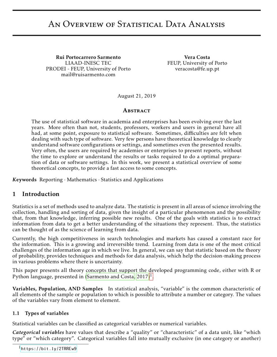 dr2alshehri's tweet image. PDF ورقه علميه تشرح جميع الاحصائيات واستخداماتها في الرسومات البيانيه المستخدمه في الابحاث👇🏼
Overview of Statistical Data Analysis
researchgate.net/profile/Rui-Sa…