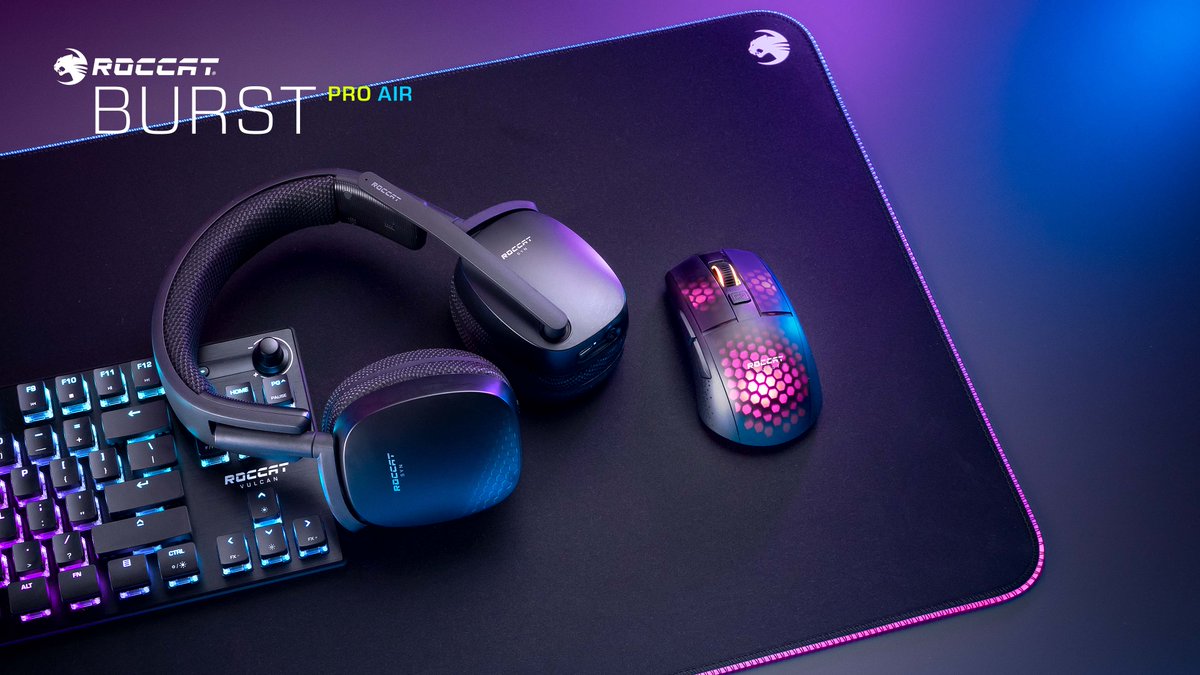 ROCCATFrance's tweet photo. Enfin ! La @ROCCAT Burst Pro Air est dès maintenant disponible en France. 🔥 #ExperiencePrecision
➡ https://t.co/U7G1uw5ZOQ https://t.co/yO6P6bbhWN
