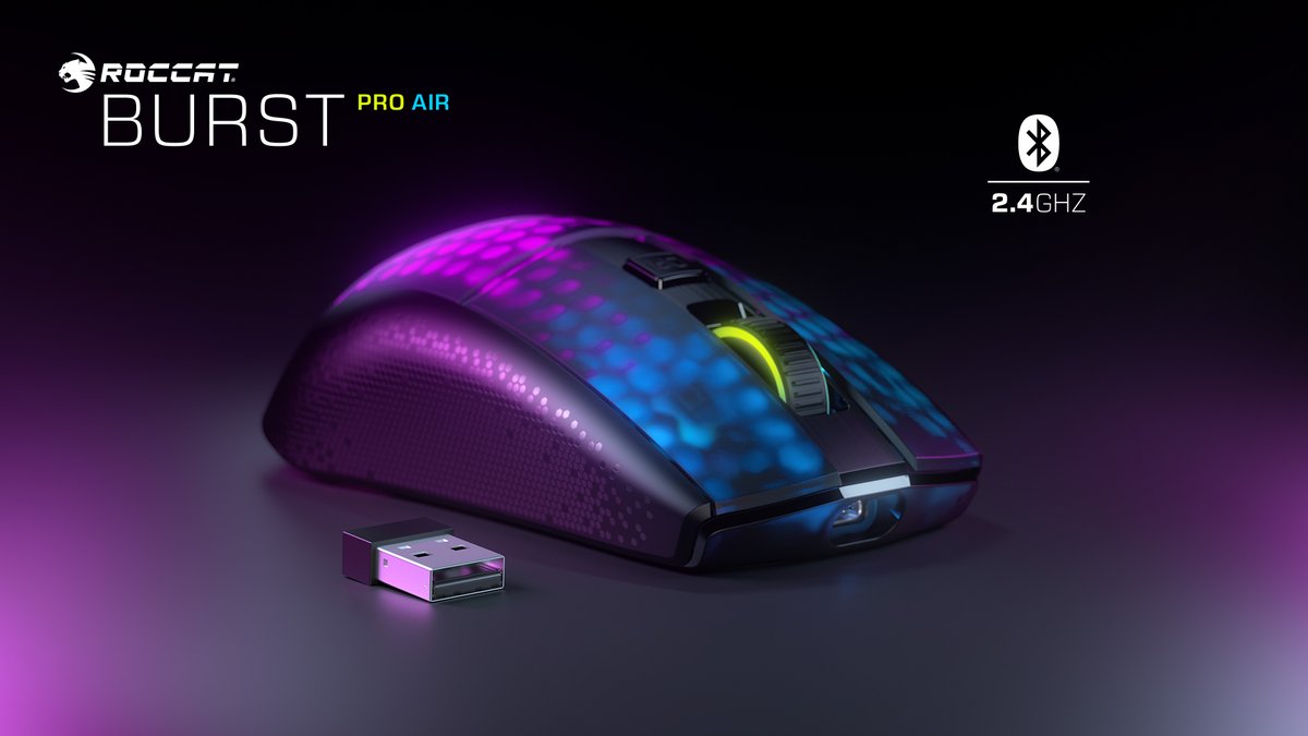 ROCCATFrance's tweet photo. Enfin ! La @ROCCAT Burst Pro Air est dès maintenant disponible en France. 🔥 #ExperiencePrecision
➡ https://t.co/U7G1uw5ZOQ https://t.co/yO6P6bbhWN