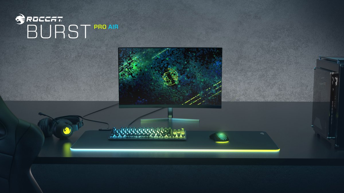 ROCCATFrance's tweet photo. Enfin ! La @ROCCAT Burst Pro Air est dès maintenant disponible en France. 🔥 #ExperiencePrecision
➡ https://t.co/U7G1uw5ZOQ https://t.co/yO6P6bbhWN