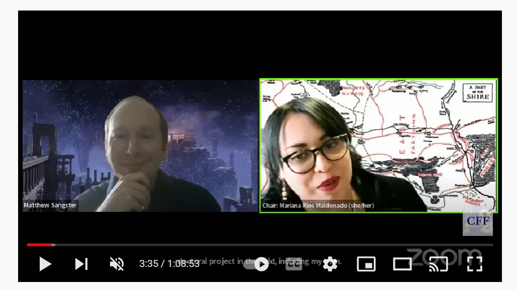 Dr_Dimitra_Fimi's tweet photo. If you missed @MJRSangster's amazing keynote (expertly chaired by @MarianaRiosMal1!) you can catch it again here: https://t.co/nvlvJ9KyKT
@GIFConGLA @UofGFantasy #GIFCon2022 #GIFCon #FantasyMedia https://t.co/hYLQJF31nJ