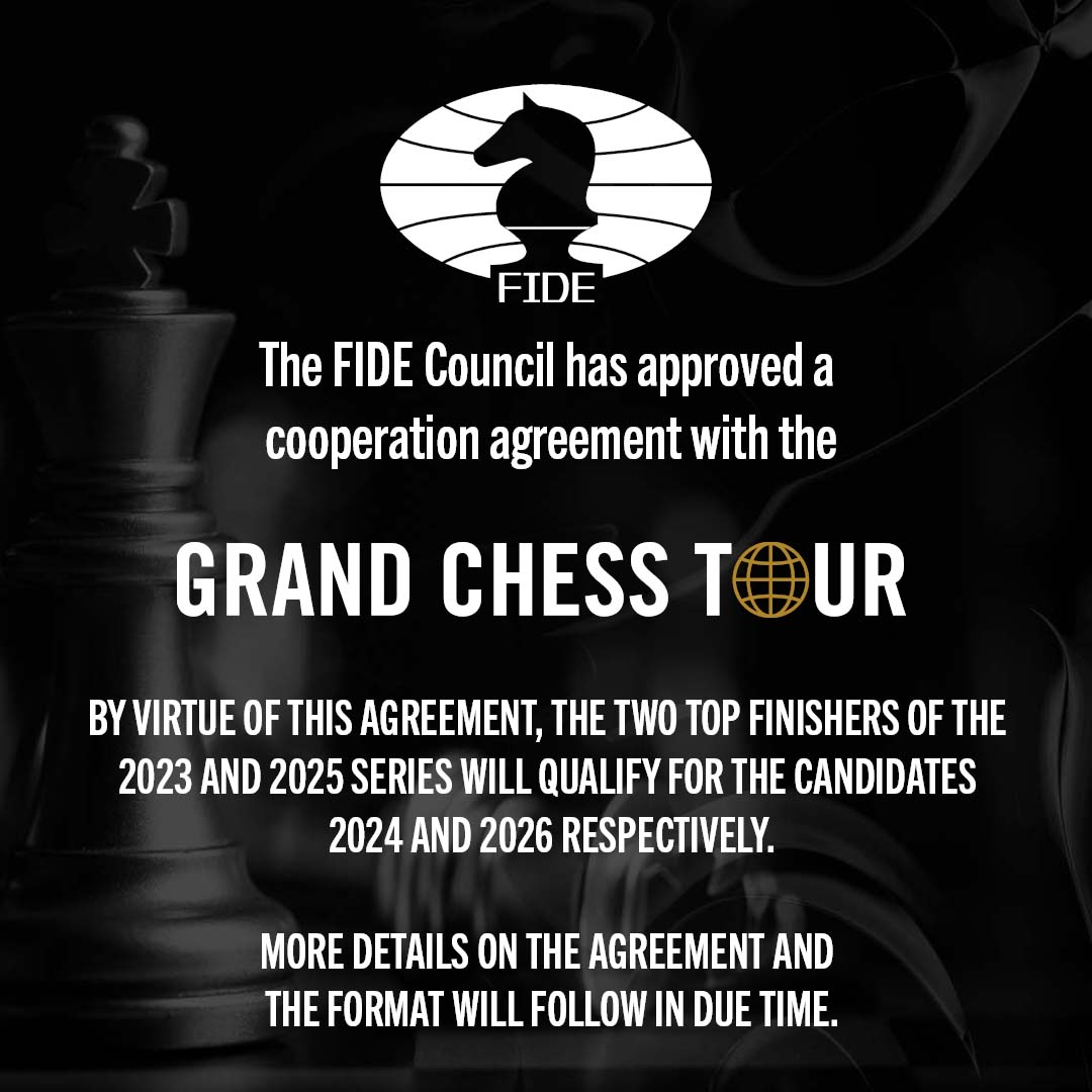 FIDE has signed a historic global partnership agreement with Chessable,  making it one of the sponsors for the World Chess Championship cycle, the  Olympiad, and the World Rapid and Blitz.