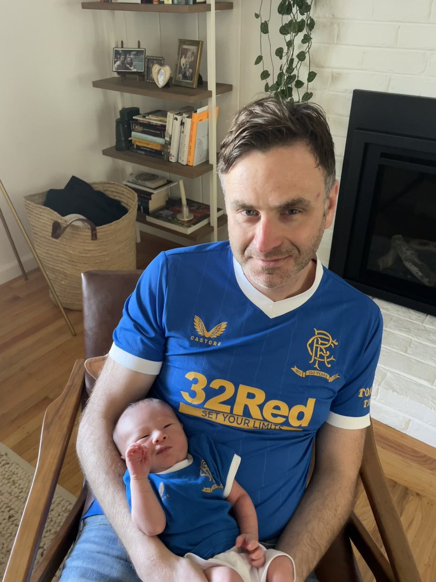 crwfrd (@crwfrd_sf) on Twitter photo Officially a Rangers da in time for the game, so his uncle is in Germany on his own 🙃 Officially a Rangers da in time for the game, so his uncle is in Germany on his own 🙃