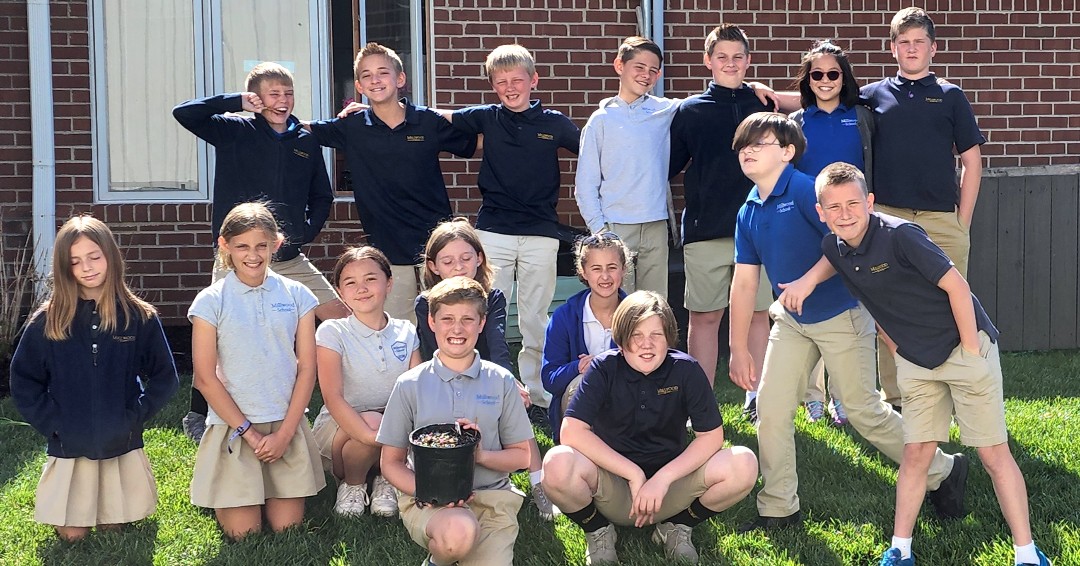 MillwoodSchool's tweet image. Our Bobcats in JK-6 collected and planted acorns last fall as part of a new Millwood tradition, the Class Legacy Tree. During STEAM we went out to check on our acorns and were surprised to see that we have seedlings sprouting from our acorns! #STEM #LegacyTree #MillwoodSchool