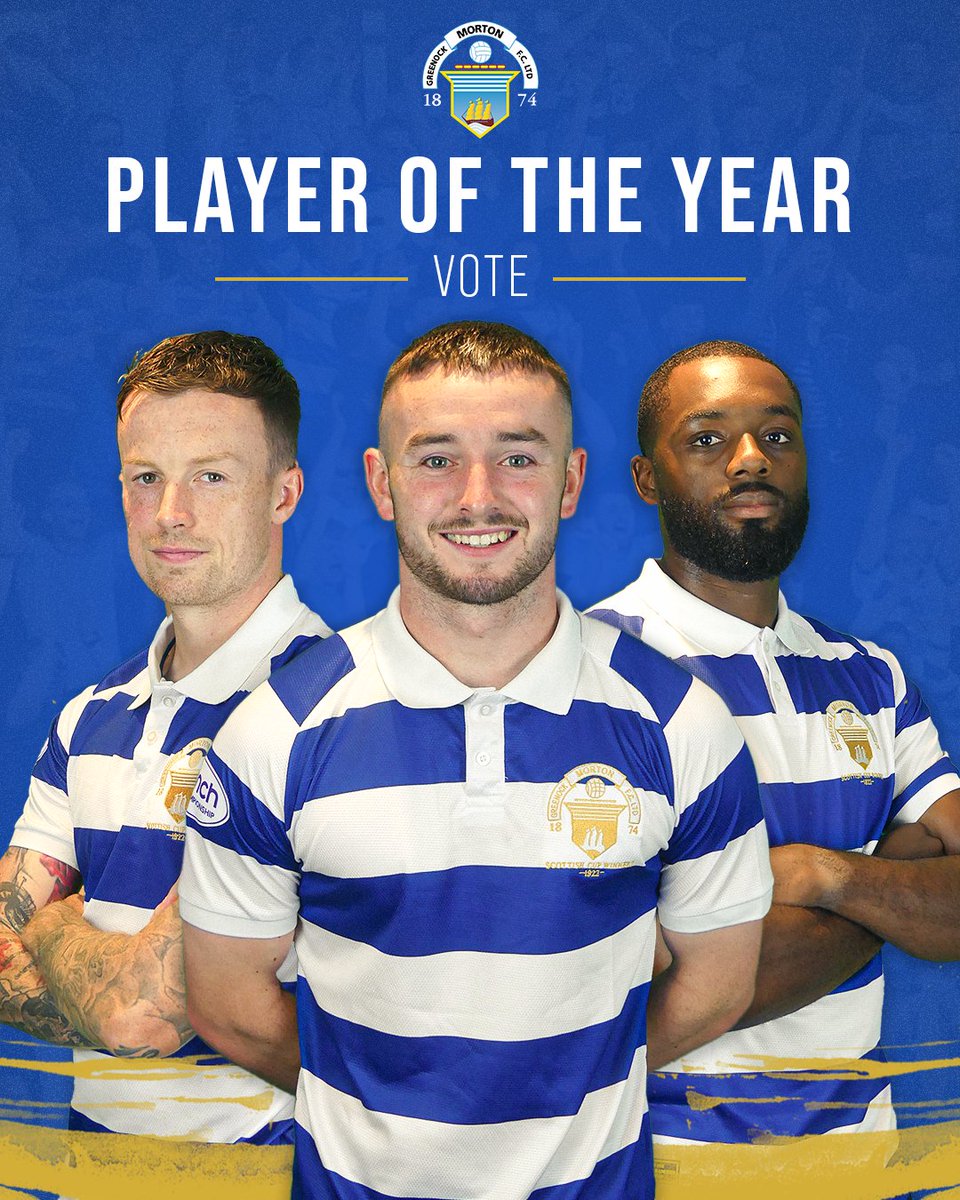 🗳️ Place your vote for Player of the Year and Goal of the Season.

ow.ly/HOmx50IUOLc
