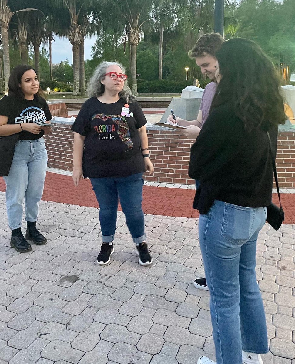 RitaForFlorida's tweet photo. The Take Back the Night at #UCF event was powerful. ✊ Thanks to @nowatucf for hosting!

In Tallahassee, I will be a strong advocate and sponsor/cosponsor bills that prevent sexual violence and center victims. 
#letsbeclear #nomeansno https://t.co/VyFRMbwn8J