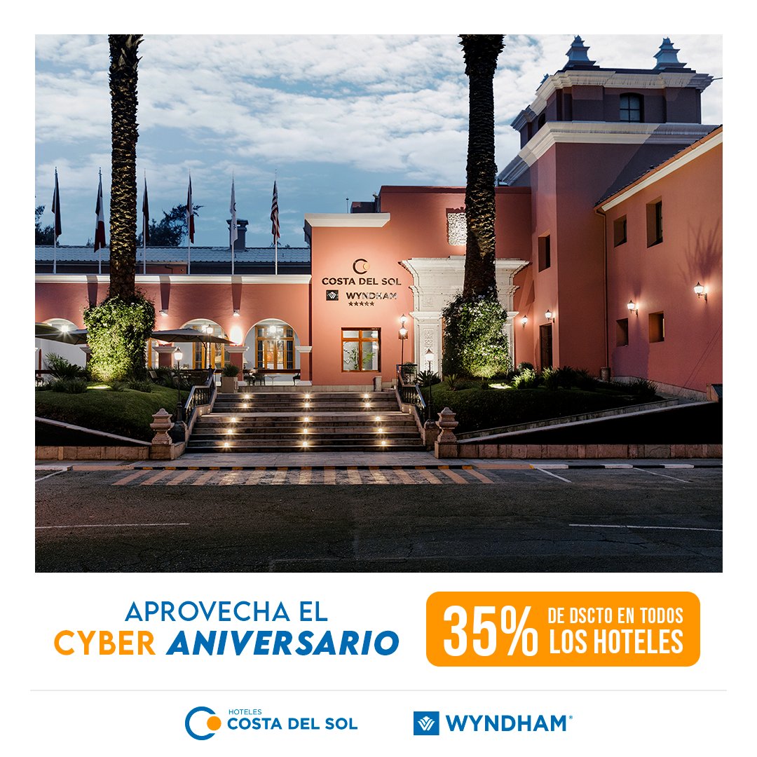 CostadelSolPeru's tweet photo. Reserva ahora tu estadía con un súper descuento en todos nuestros hoteles del 26/04 al 02/05 del 2022. 
👉  Beneficios al reservar por nuestra web: https://t.co/bYQxeN3GK3
-Desayuno Buffet y Wi-fi
-1 botella de cerveza (por huésped y por estadía)

TC: Aplica restricciones. https://t.co/QSd1zPw73B