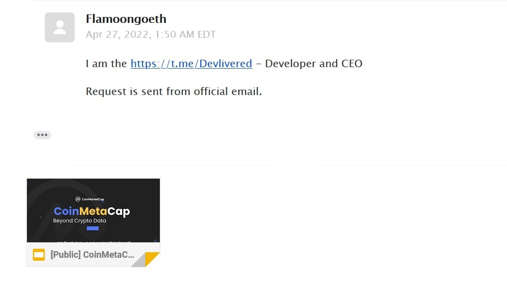 FlamoongoETH's tweet photo. 🔥We got a New update from CMC , Flamoongo fam, its crazy, u know what will come soon, 100k mc will turn back to few millions for sure, and dont forget about our Racing game and dope NFT !✅

#flamoongo #cryptocurrecy #ETH #DeFi #utility #NFT #P2E #CMC #dex #CoinMarketCap https://t.co/1VPHkjU7uc