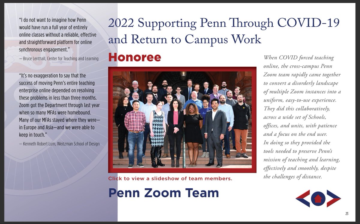 TonyaEdtech's tweet image. I am proud to be a part of Penn's Model of Excellence Award Winning team! 🏆

#awardwinning @PennBot #missioncontinuity