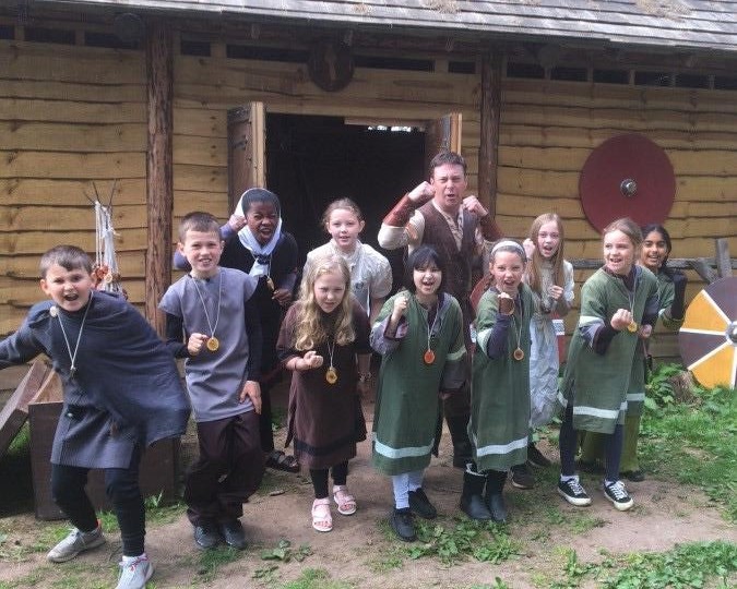 HighfieldsNG24's tweet photo. Thanks to all at Perlethorpe Outdoor Eduction Centre @NottsOutdoors for helping us to live the Anglo-Saxon dream #outdoorlearning @HeadNewark https://t.co/faeYAsr4YC