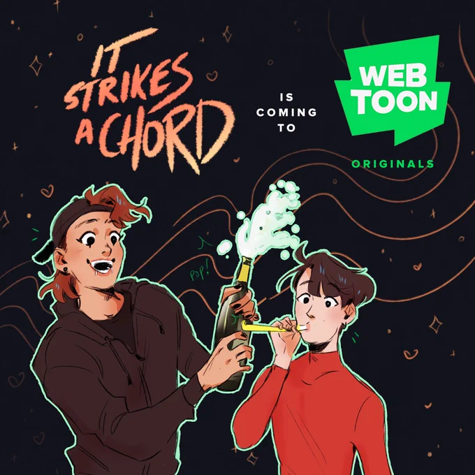 After so much time of holding this in, I can finally announce… MY COMIC IS MOVING TO WEBTOON ORIGINALS! ✨ 