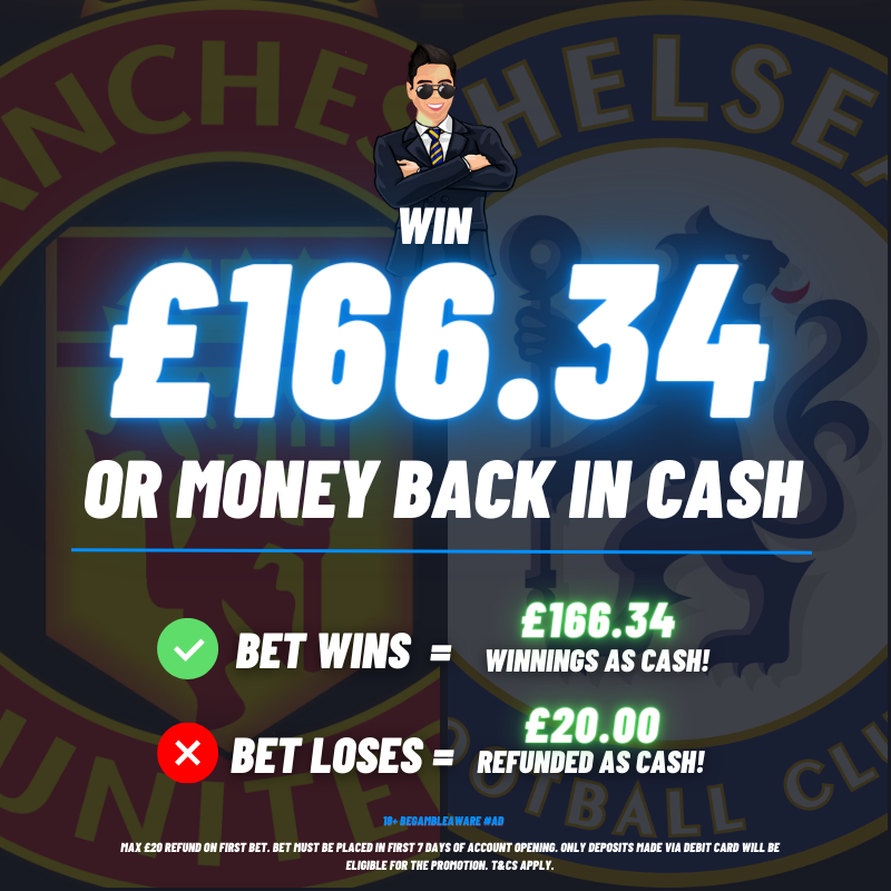 BennyBoyTips's tweet photo. 🚨#MUNvCHE IS LIVE!

Add it here: https://t.co/y82zvN6Uax

Sign up &amp; get £20 back in cash if it loses here: https://t.co/7melohaxIv

18+ BeGambleAware AD https://t.co/TXigyUrEix