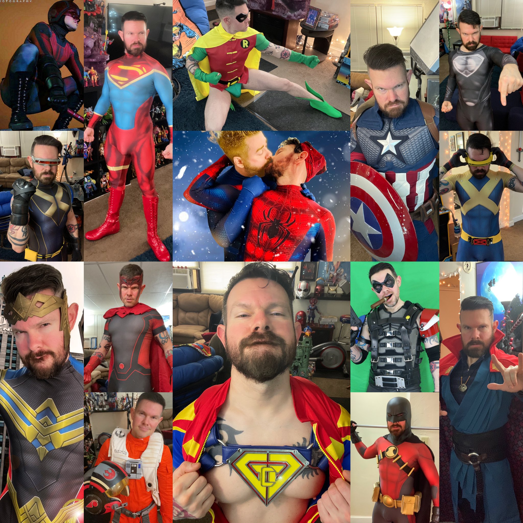 TW Pornstars - Gay Comic Geek. Twitter. Happy National Superhero Day! #gaygeek #GayComicGeek #